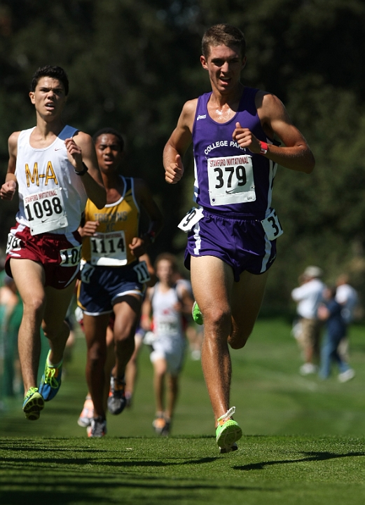 2010 SInv D1-080.JPG - 2010 Stanford Cross Country Invitational, September 25, Stanford Golf Course, Stanford, California.